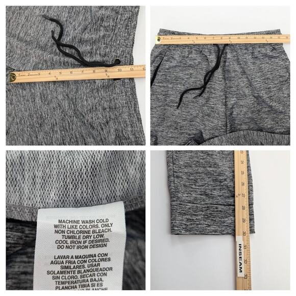 2 Joggers Mens Medium Under Armour Blue Leg3nd Gray Activewear Gym Athleisure - Picture 15 of 16
